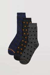 Pack 3 pares de meias